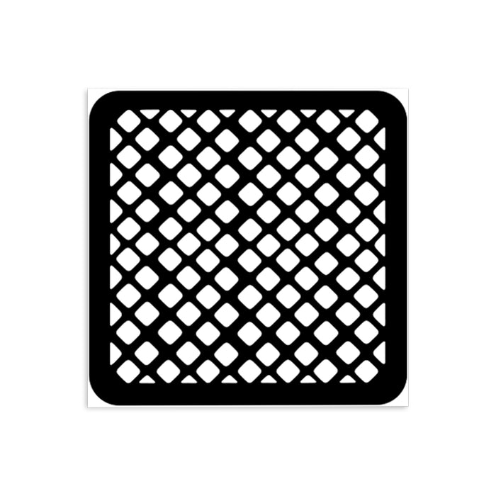 STAMPERIA STENCIL 12X12 CANDY CHRISTMAS WAFFLE PATTERN - KSTDS50