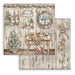 STAMPERIA 12X12 PAPER THE OWL'S HOUSE TABLE - SBB1091