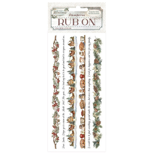 STAMPERIA RUB-ON THE OWL'S HOUSE STRIPES - DFLRB181