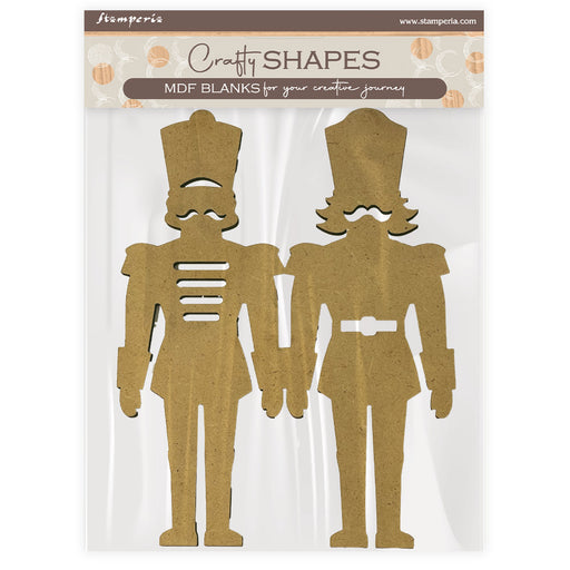 STAMPERIA CRAFTY SHAPES ALICE IN CHRISTMAS SOLDIERS - KLSM64