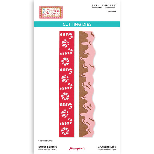 SPELLBINDERS  CUTTING DIES SWEET BORDERS -S4-1486