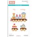 SPELLBINDERS  CUTTING DIES GINGERBREAD TRAIN -S7-280
