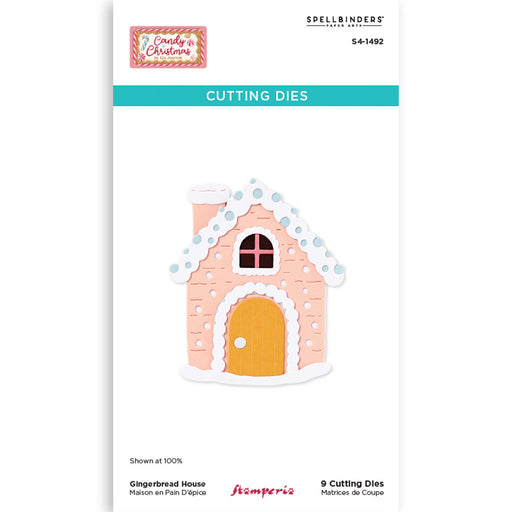 SPELLBINDERS CUTTING DIES GINGERBREAD HOUSE -S4-1492
