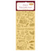 VINTAGE GOLDEN TRANSFERS SWEET HOLIDAYS -DFLRGT04