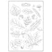 STAMPERIA SOFT MOULDS A5 WHISPERING WOOD LEAVES - K3PTA5676