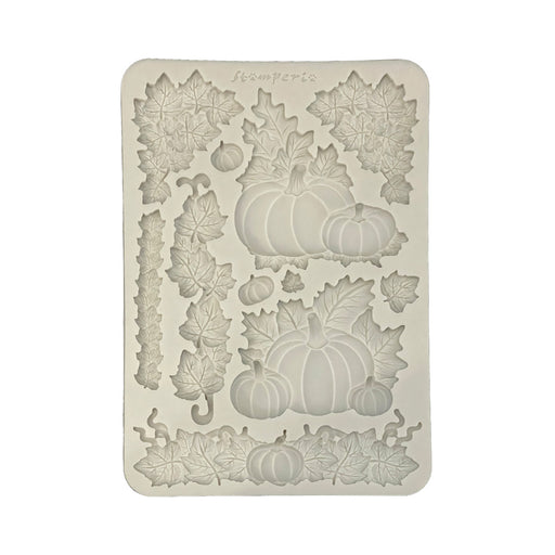STAMPERIA SILICONE MOULDS A5 WHISPERING WOOD PUMPKIN - KACMA589