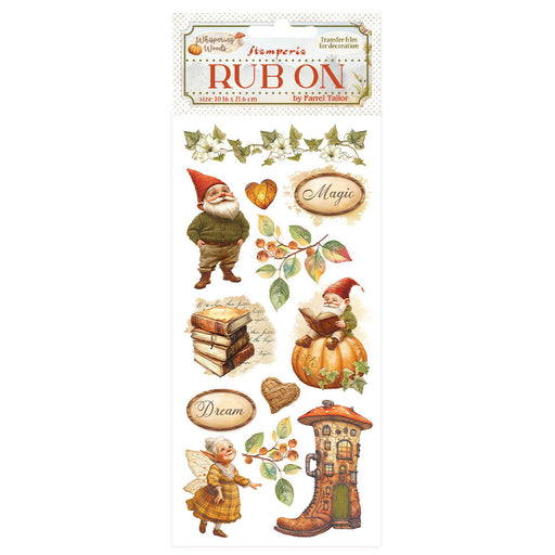 STAMPERIA RUB-ON WHISPERING WOOD GNOME - DFLRB186