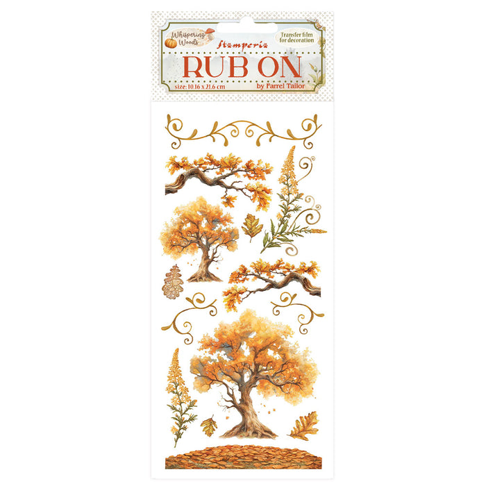 STAMPERIA RUB-ON WHISPERING WOOD OAK - DFLRB188