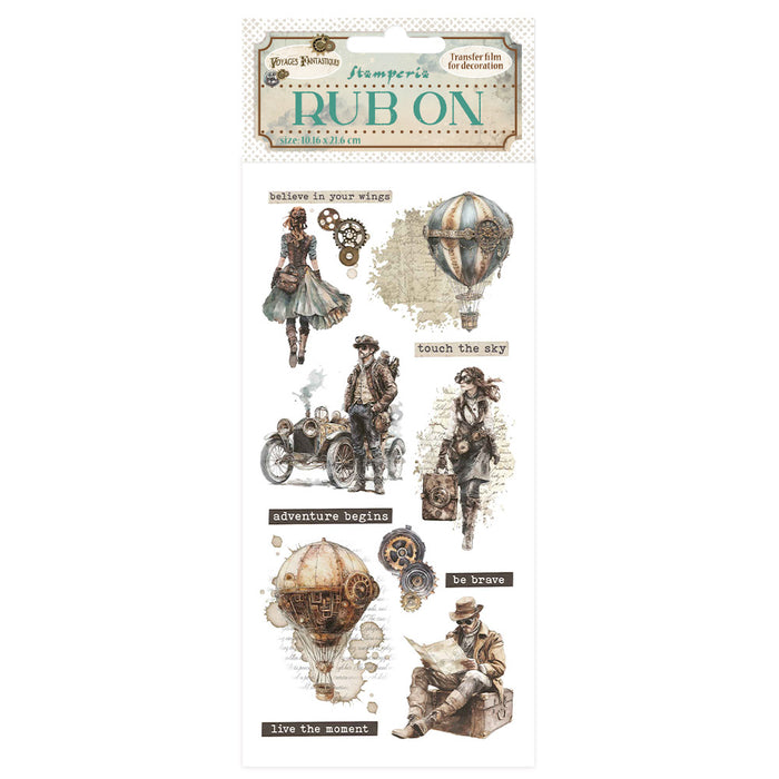 STAMPERIA RUB-ON VOYAGES FANTASTIQUES EXPLORERS - DFLRB190