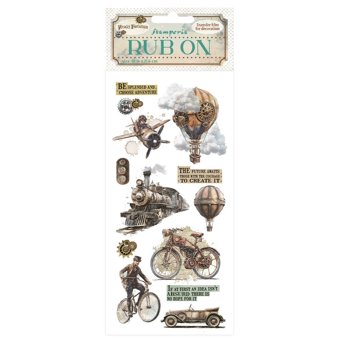 STAMPERIA RUB-ON VOYAGES FANTASTIQUES THE AGE ADVENTURE - DFLRB191