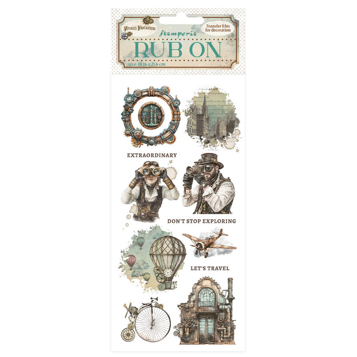 STAMPERIA RUB-ON VOYAGES FANTASTIQUES MECHANICAL WONDERS - DFLRB192