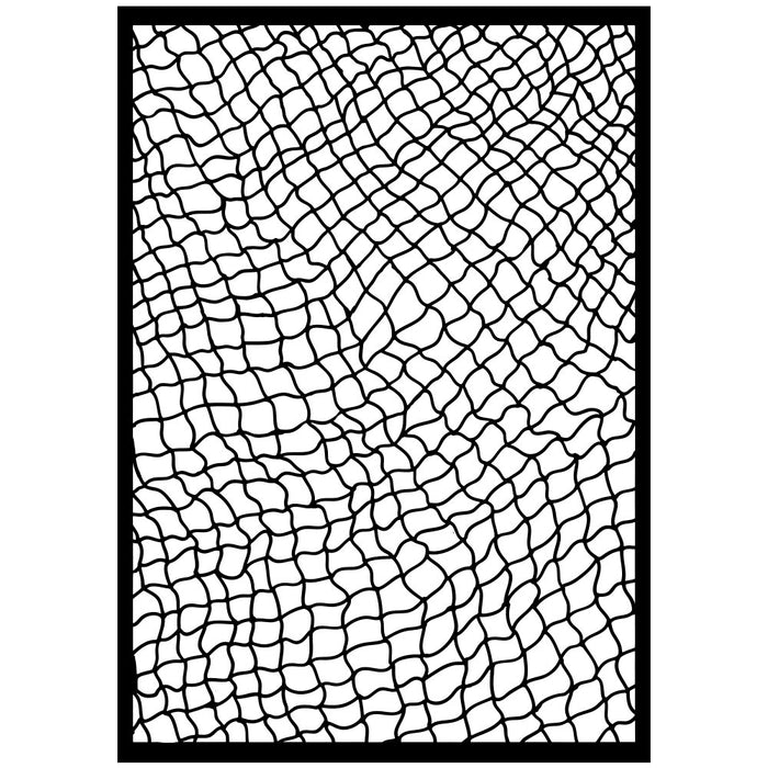 STAMPERIA STENCIL A3 FISH NET - KSTDA3009