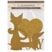 STAMPERIA CRAFTY SHAPES FURRY FRIENDS DOG AND CAT SILHOUETTE - KLSM67