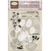 STAMPERIA RUBBER STAMP 14X18 QUIET DAYS HYDRANGEA - WTK229