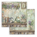 STAMPERIA 12X12 PAPER HERBARIUM SILVAE LAVENDER - SBB1110(PRE ORDER NOW SHIPPING MID DECEMBER 2025)