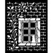 STAMPERIA STENCIL 20CM X 25CM HERBARIUM SILVAE COUNTRY WINDOW - KSTD195(PRE ORDER NOW SHIPPING MID DECEMBER 2025)