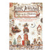 STAMPERIA JUNK JOURNAL STICKERS CUT OUT BACKGROUNDSGEAR UP FOR CHRISTMAS - SBJK10