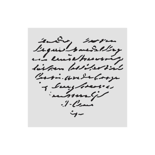 STAMPERIA STENCIL 12X12 FAMILY HEART TEXTURE - KSTDS69 (  NOW SHIPPING LATE JAN 26)