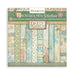STAMPERIA 8 X 8 PAPER PACK DOUBLE BACKGROUND DAISY ART - SBBS139