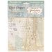 STAMPERIA RICE A6 BACKGROUNDS SECRET DIARY - DFSAK6051( NOW SHIPPING MID FEB 26)