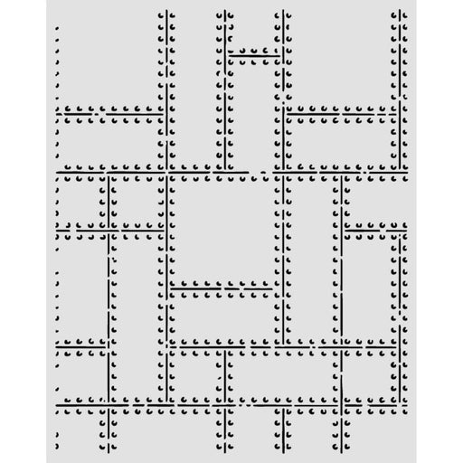 STAMPERIA STENCIL 20 X 25 A NEW BEGINNING METAL PLATES - KSTD200(PRE ORDER NOW SHIPPING LATE MARCH 2026)