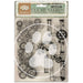 STAMPERIA RUBBER STAMP 14X18 GARDENS OF TIME TUBES - WTK239( PRE ORDER NOW SHIPPING LATE APRIL 2026)