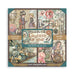 STAMPERIA 8 X 8 PAPER PACK 22 GARDENS OF TIME - SBBSXB24( PRE ORDER NOW SHIPPING LATE APRIL 2026)