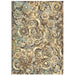 STAMPERIA A4 RICE PAPER PACKED GARDENS OF CLOCK GEAR PATTEN - DFSA41113( PRE ORDER NOW SHIPPING LATE APRIL 2026)