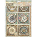 STAMPERIA A4 RICE PAPER PACKED PKT 6 GARDENS OF TIME - DFSA4XTM( PRE ORDER NOW SHIPPING LATE APRIL 2026)