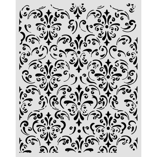STAMPERIA STENCIL 20 X 25 GARDENS OF TIME WALLPAPER - KSTD205( PRE ORDER NOW SHIPPING LATE APRIL 2026)