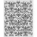 STAMPERIA STENCIL 20 X 25 GARDENS OF TIME WALLPAPER - KSTD205( PRE ORDER NOW SHIPPING LATE APRIL 2026)