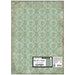 STAMPERIA A3 RICE PAPER GARDENS OF TIME GREEN TAPESTRY - DFSAJB008( PRE ORDER NOW SHIPPING LATE APRIL 2026)