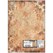 STAMPERIA A3 RICE PAPER GARDENS OF TIME RUSTY PATTEN - DFSAJB009( PRE ORDER NOW SHIPPING LATE APRIL 2026)