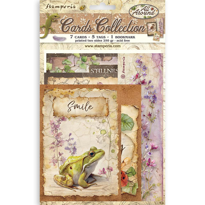 STAMPERIA CARDS COLLECTION ALL ROUND - SBCARD42( PRE ORDER NOW SHIPPING EARLY JUNE 2026)