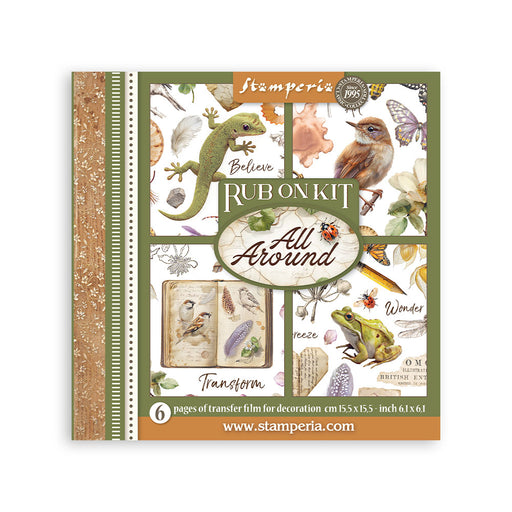 STAMPERIA RUB-ON 6 PAGES ALL ROUND - DFLRBX14( PRE ORDER NOW SHIPPING EARLY JUNE 2026)