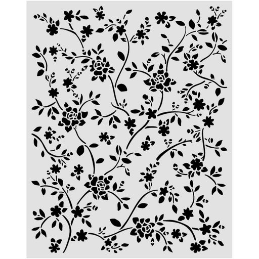 STAMPERIA STENCIL 20 X 25 ALL ROUND RAMAGE - KSTD207( PRE ORDER NOW SHIPPING EARLY JUNE 2026)