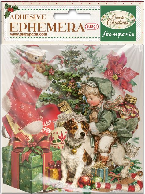 STAMPERIA EPHEMERA CLASSIC CHRISTMAS - DFLCT85 (PRE ORDER NOW SHIPPING EARLY AUGUST 2026)