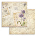 STAMPERIA 12X12 PAPER DOUBLE FACE ALL AROUND ALLIUM - SBB1146( PRE ORDER NOW SHIPPING EARLY JUNE 2026)
