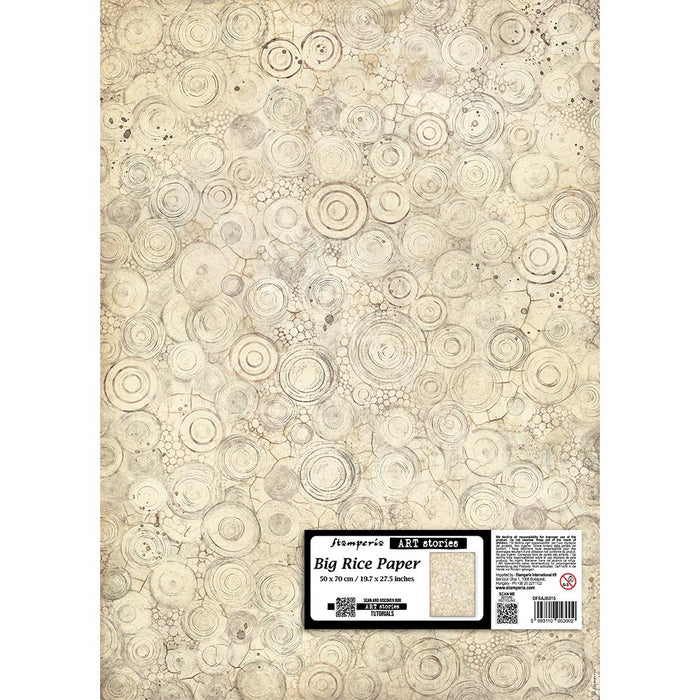 STAMPERIA A3 RICE PAPER ALL ROUND RING - DFSAJB015( PRE ORDER NOW SHIPPING EARLY JUNE 2026)