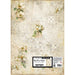 STAMPERIA A3 RICE PAPER ALL ROUND CAMELLIA - DFSAJB018( PRE ORDER NOW SHIPPING EARLY JUNE 2026)