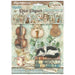 STAMPERIA RICE A6 8 SHEETS SYMPHONY - DFSA6X07( PRE ORDER NOW SHIPPING LATE JUNE 2026)