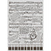 STAMPERIA STENCIL A3 SYMPHONY MUSIC - KSTDA3014( PRE ORDER NOW SHIPPING LATE JUNE 2026)