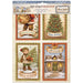 STAMPERIA A4 RICE PAPER PACKED 6 SILENT NIGHT - DFSA4XSN (PRE ORDER NOW SHIPPING EARLY AUGUST 2026)