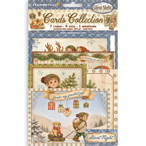 STAMPERIA CARDS COLLECTION SILENT NIGHT - SBCARD48 (PRE ORDER NOW SHIPPING EARLY AUGUST 2026)