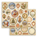 STAMPERIA 12X12 PAPER DOUBLE FACE SILENT NIGHT BALLS - SBB1167 (PRE ORDER NOW SHIPPING EARLY AUGUST 2026)