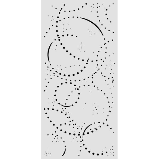 STAMPERIA STENCIL 12CM X 25CM COSMOS INK ORBITS - KSTDL173(PRE ORDER NOW SHIPPING IN LATER OCTOBER 2026)