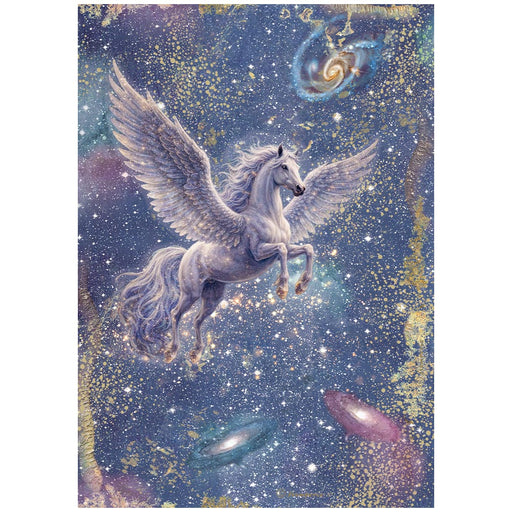 STAMPERIA A4 RICE PAPER PACKED COSMOS PEGASUS -DFSA41152(PRE ORDER NOW SHIPPING IN LATER OCTOBER 2026)