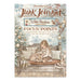 STAMPERIA ART JUNK JOURNAL FOCUS POINTS FOR ART AND CRAFTS WHITE CHRISTMAS - SBJKS07 (PRE ORDER NOW SHIPPING EARLY AUGUST 2026)