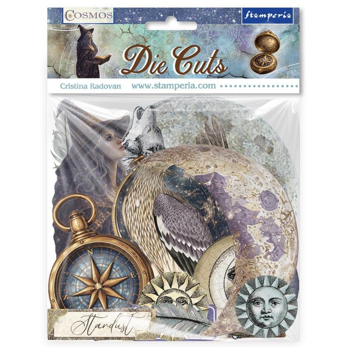 STAMPERIA DIE CUTS COSMOS - DFLDC142(PRE ORDER NOW SHIPPING IN LATER OCTOBER 2026)