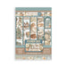STAMPERIA WASHI PAD 8 SHEETS WHITE CHRISTMAS - SBW36 (PRE ORDER NOW SHIPPING EARLY AUGUST 2026)